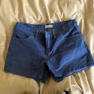 Blue Carve Design Shorts size 6